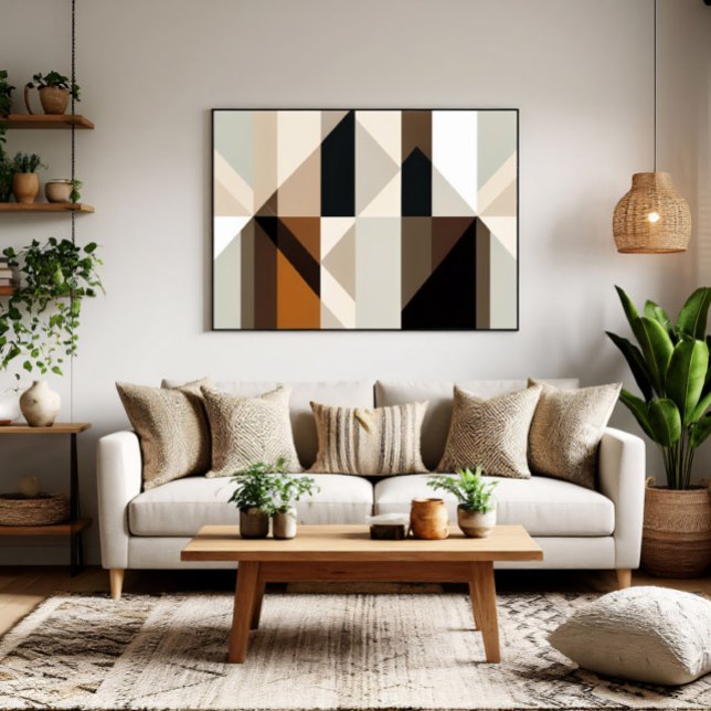 Poster Geometric Confluence (Criador carregado)