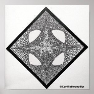 Poster Geometric Mandala