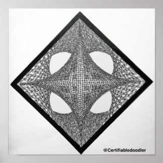Poster Geometric Mandala