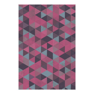 Pôster Geometric Pink