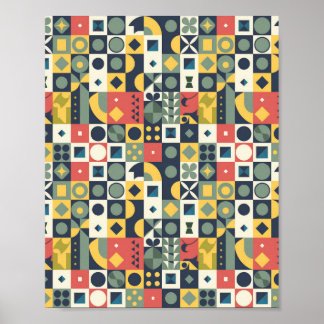 Poster Geométrica