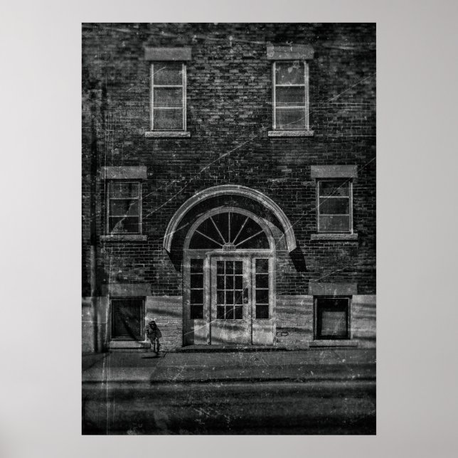 Poster Geometry No 3 Old Film Version (Frente)