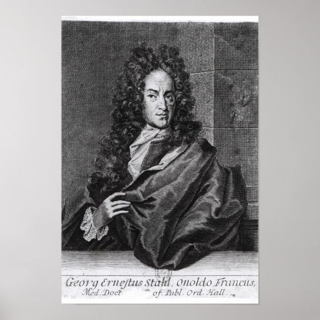 Pôster Georg Ernest Stahl (Frente)