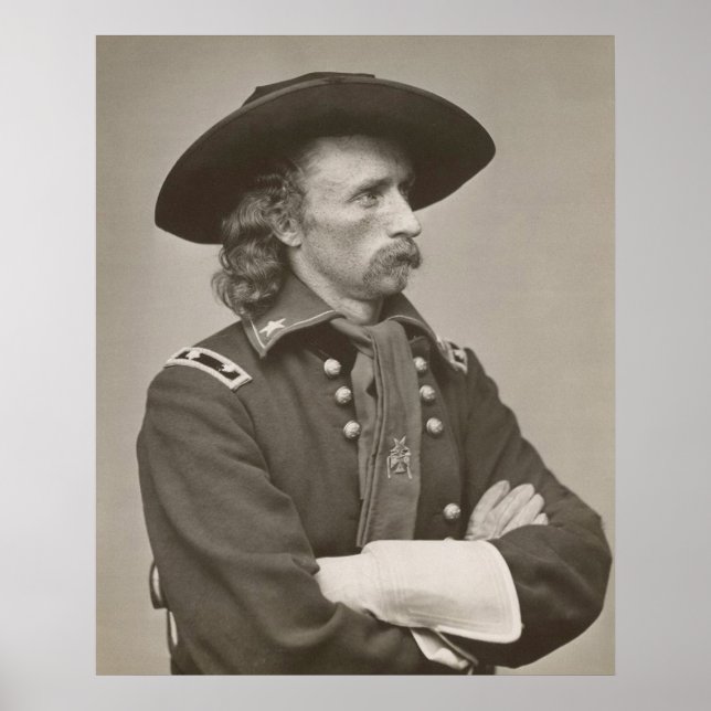 Pôster George Armstrong Custer (Frente)