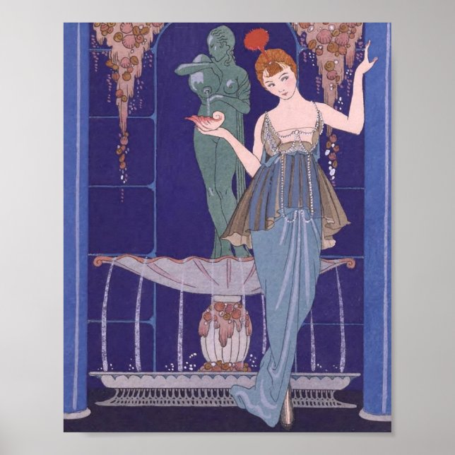 POSTER GEORGE BARBIER (Frente)