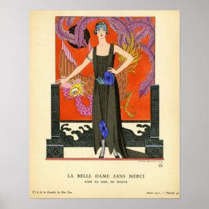 Poster George Barbier, La Belle Dame Sans Merci