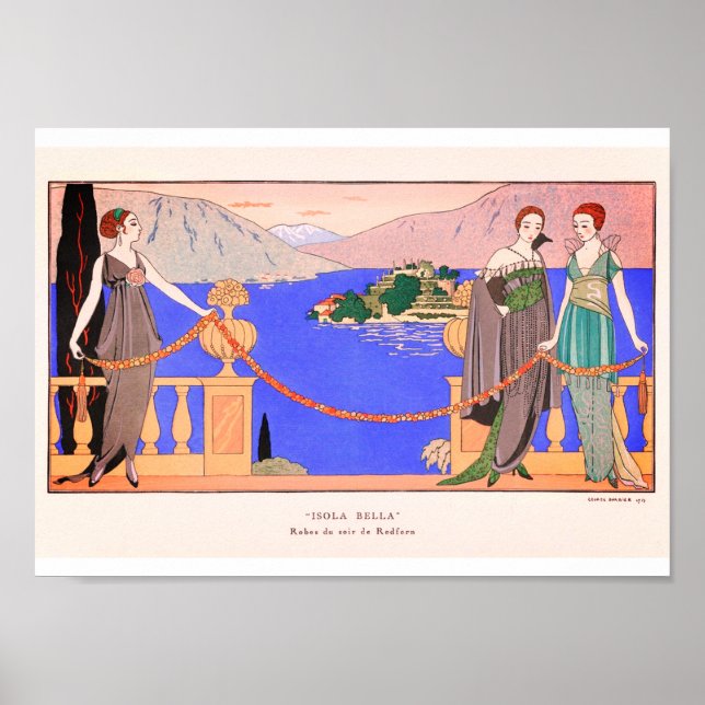 Poster George Barbier Vintage (Frente)