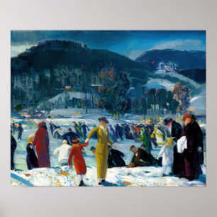 Poster George Bellows ama o inverno