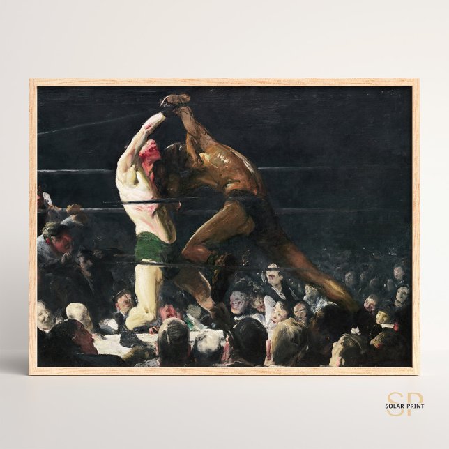 Poster George Bellows dos dois membros deste Clube Painti (Criador carregado)