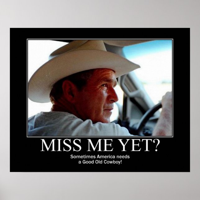 Pôster George Bush (Frente)