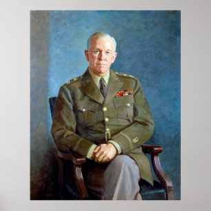 Poster George C. Marshall por Thomas Edgar Stephens (1949