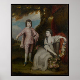 Poster George Capel, Visconde Malden e Lady Elizabeth
