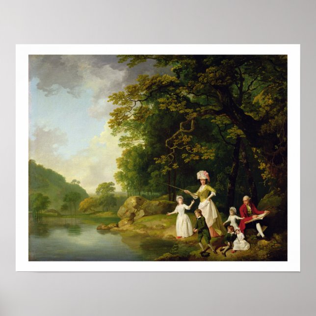 Pôster George e Mary Browne com seu filho cinco mais velh (Frente)