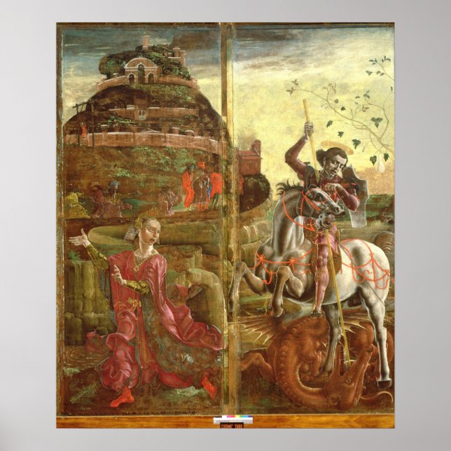 Pôster George e o Dragão (Frente)