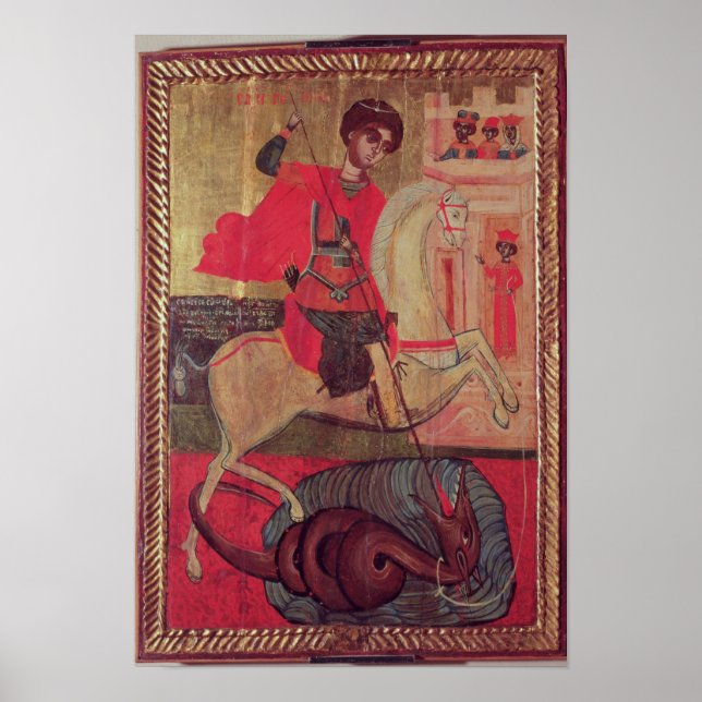 Poster George e o Dragão, 1667 (Frente)