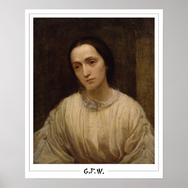 Poster George Frederic Watts Cartaz de Arte Zedign #26 (Frente)