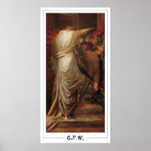 George Frederic Watts Cartaz de Arte Zedign #267