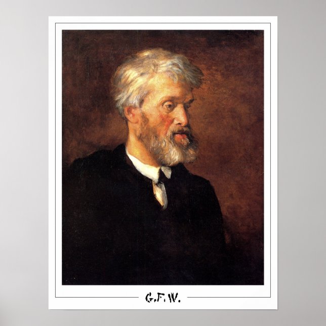 Poster George Frederic Watts Cartaz de Arte Zedign #43 (Frente)