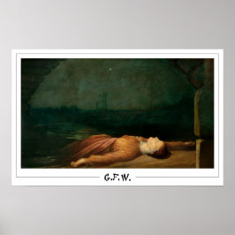 Poster George Frederic Watts Cartaz de Arte Zedign #55