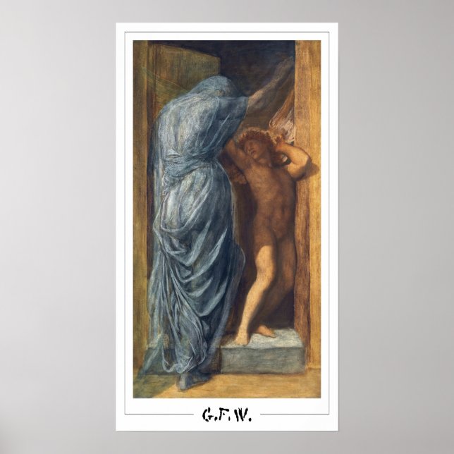 Poster George Frederic Watts Cartaz de Arte Zedign #86 (Frente)