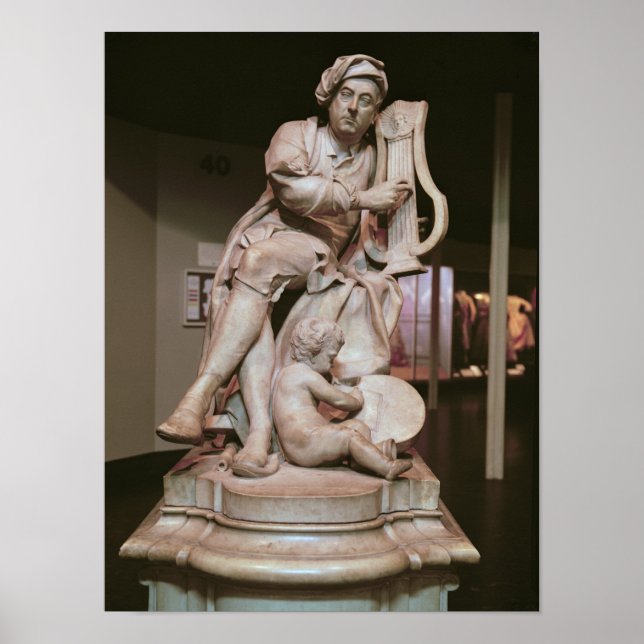 Poster George Frederick Handel 1738 (Frente)