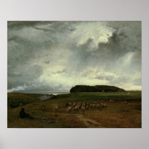 Poster George Inness - A Tempestade