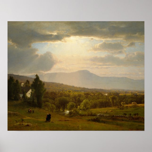 Poster George Inness - Montanhas Catability (Frente)