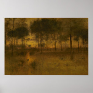 Pôster George Inness - O Lar do Herão