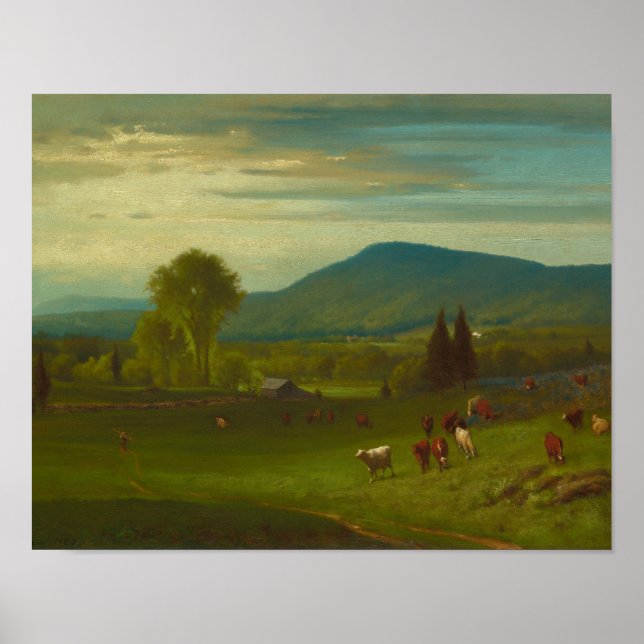 Poster George Inness - Verão nas Capacidades (Frente)