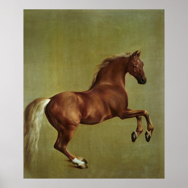 Pôster George Stubbs | Casaco de assobio, 1762 (Frente)