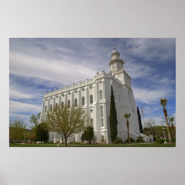 Pôster George, Templo LDS de Utah (Frente)