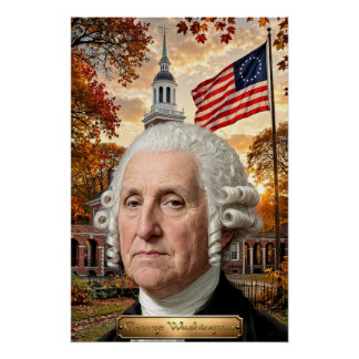 Pôster George Washington: 1º Presidente dos EUA