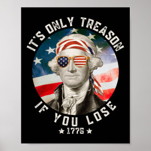 Poster George Washington É Só Traição Se Você Perder 4t