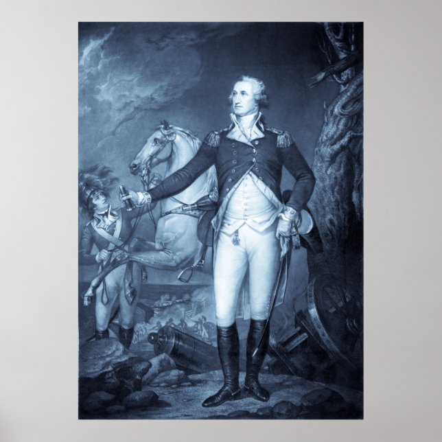 Poster George Washington em Trenton poster/impressão (Frente)