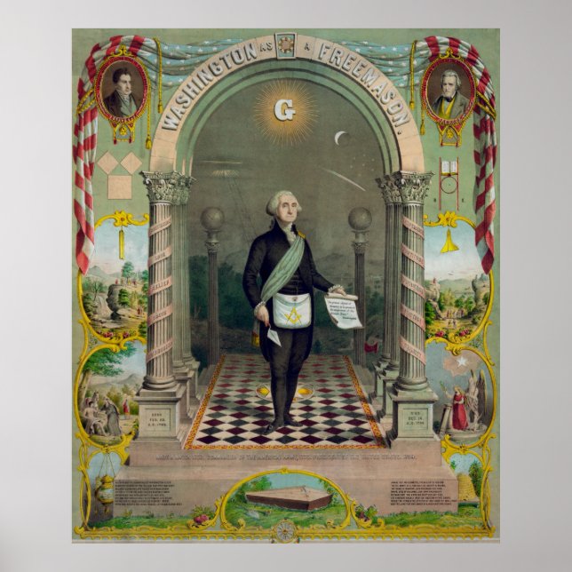 Pôster George Washington, O Mason (Frente)