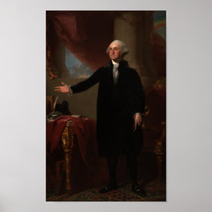 Poster George Washington (retrato de Lansdowne)