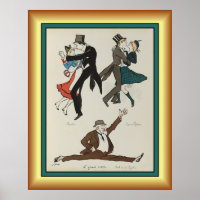 Georges Goursat ~ Paris Belle Époque ~1913 ~ Posto