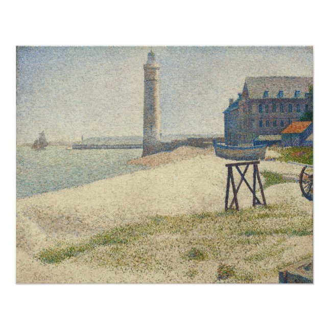 Pôster Georges Pierre Seurat | Farol de Honfleur (Frente)