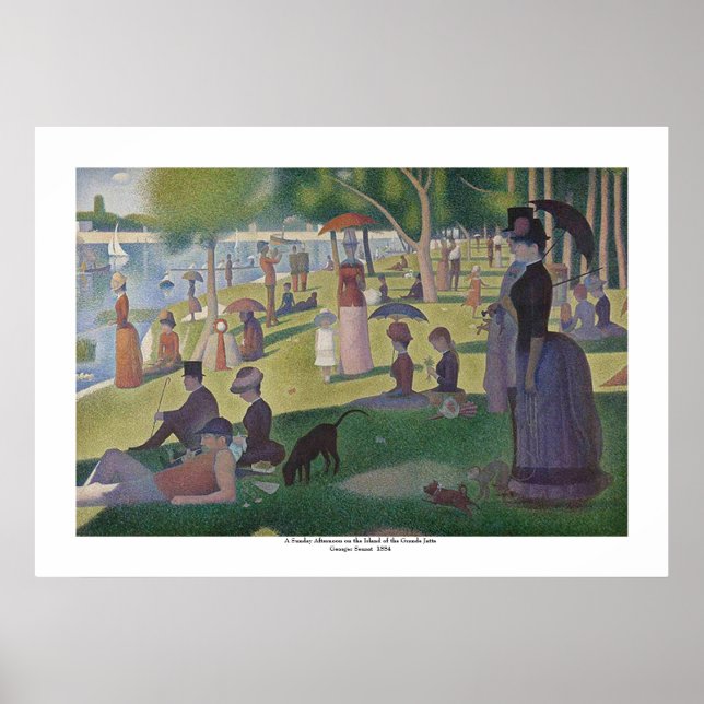 Pôster Georges Seurat (Frente)