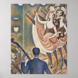 Poster Georges Seurat - Le Chahut