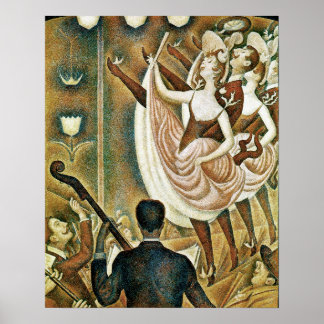 Poster Georges Seurat - Le Chahut