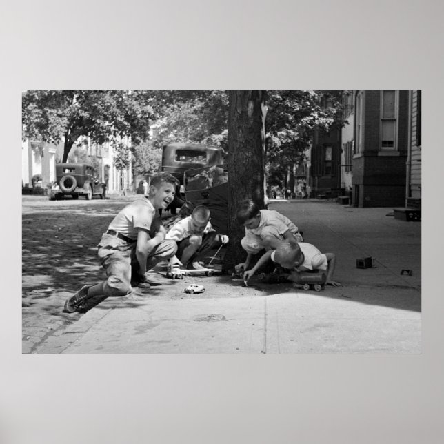 Pôster Georgetown Boys, anos 30 (Frente)