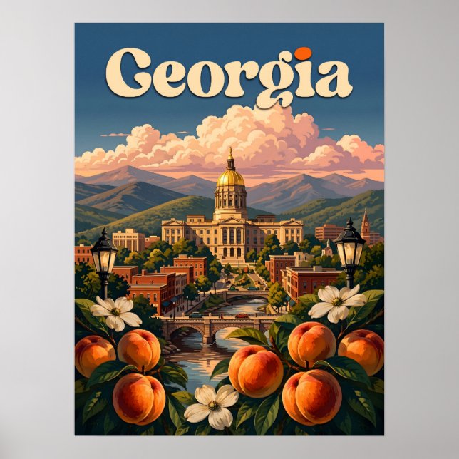 Poster Geórgia (Frente)