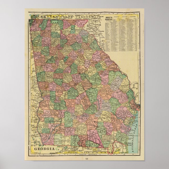 Pôster Geórgia 2 (Frente)