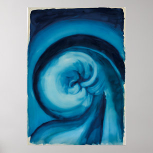 Poster Georgia O'Keeffe - Azul I