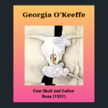 Poster Georgia O'Keeffe: Caveira de Vaca e Rosa de Calico<br><div class="desc">Georgia O'Keeffe traz o deserto à vida com esta imagem do sudoeste dos Estados Unidos chamada "Cow Skull e Calico Rosa. Okeefe é uma famosa artista americana que focou a maior parte de sua trabalho de arte no sudoeste americano. Você pode comprar poster de "Covas e Rosa de Calico" na...</div>