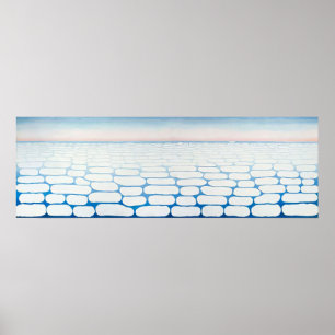 Poster Georgia O'Keeffe - Céu Acima das Nuvens IV - 1965