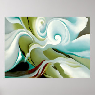 Poster Georgia O'Keeffe - Formulário Natureza