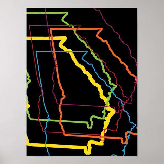 Pôster georgia pride blur (Frente)