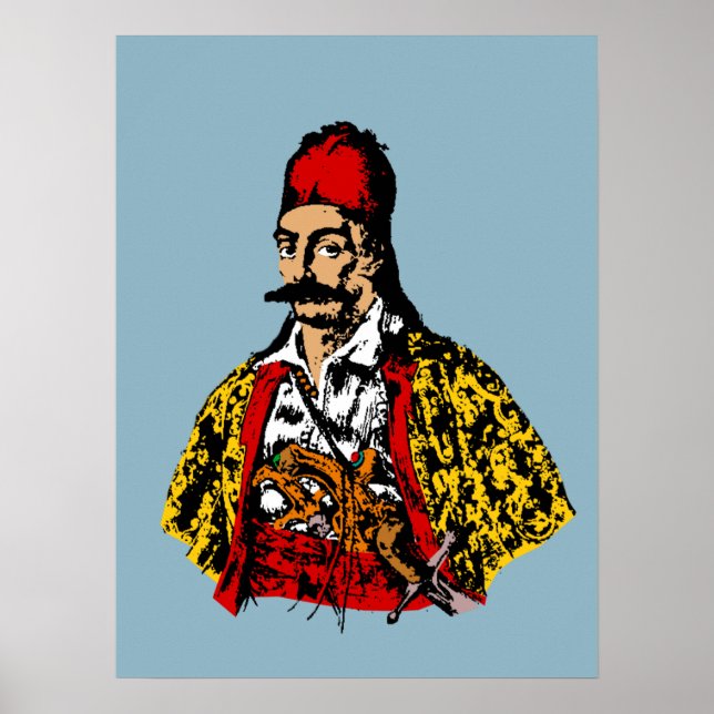 Poster Georgios Karaiskakis (Frente)